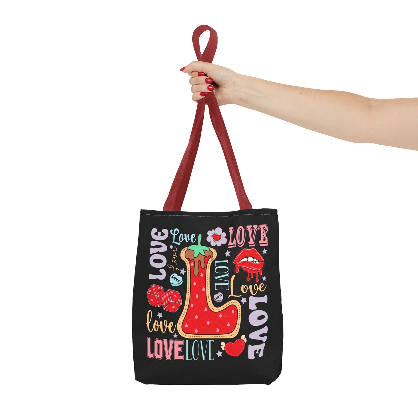 Valentine's - Tote Bag (AOP) - Love Design