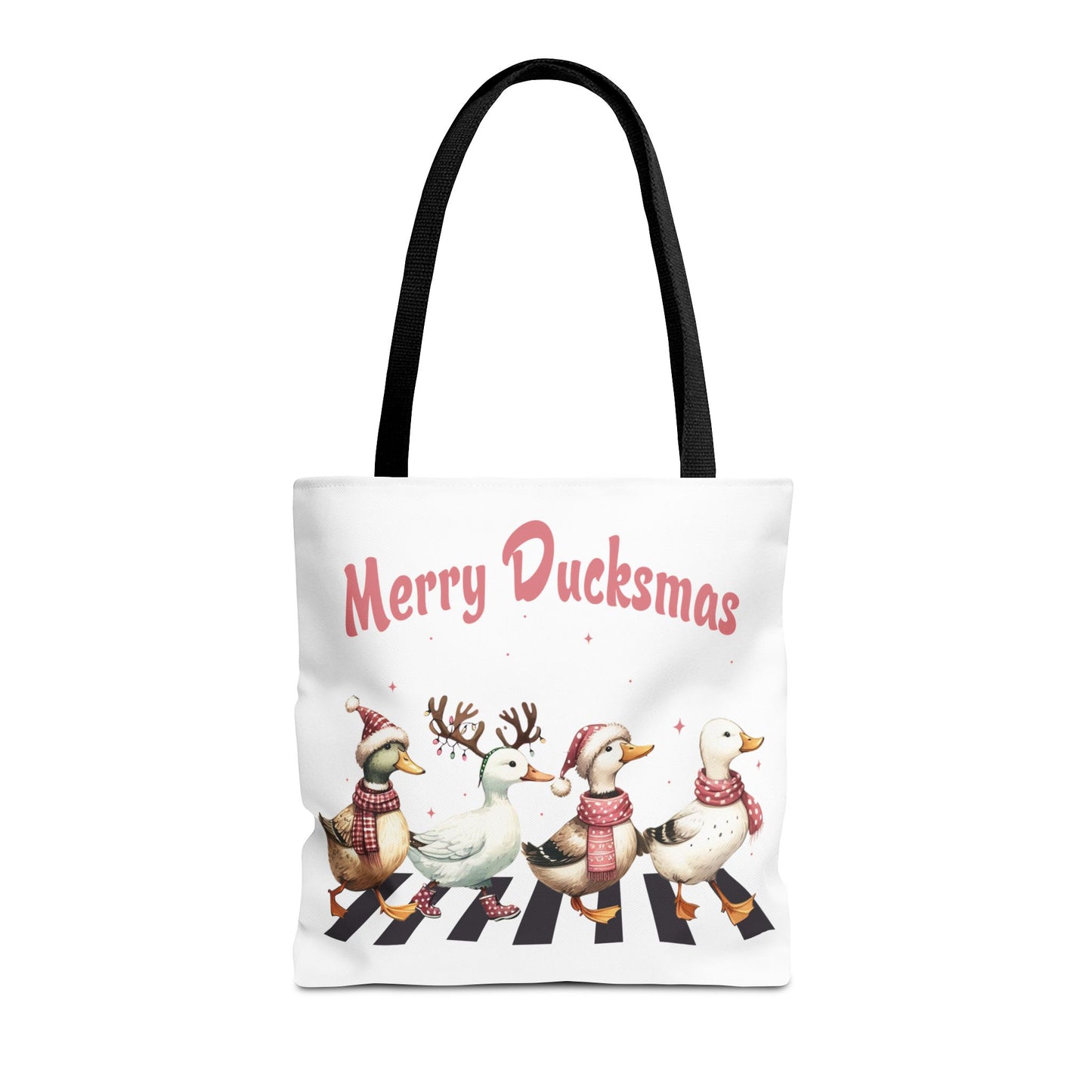 Christmas - Tote Bag (AOP) - Merry Ducksmas