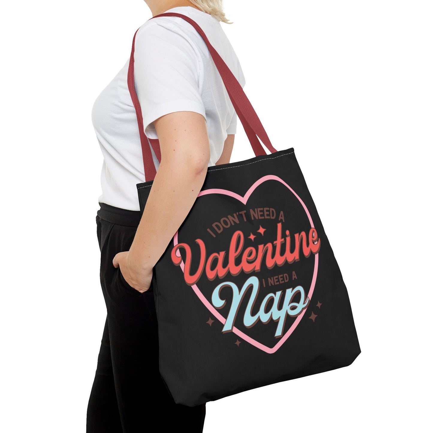 Valentine's - Tote Bag (AOP) - Valentine Nap