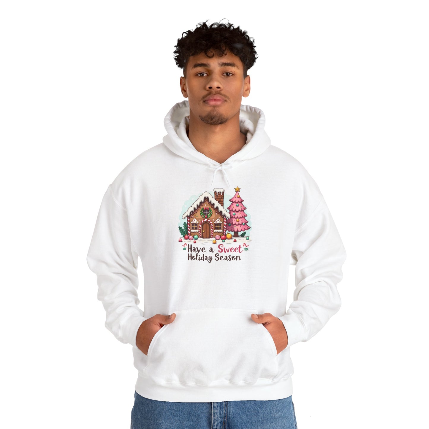 Christmas - Unisex Heavy Blend™ Hooded Sweatshirt - Have A Sweet Holiday Season