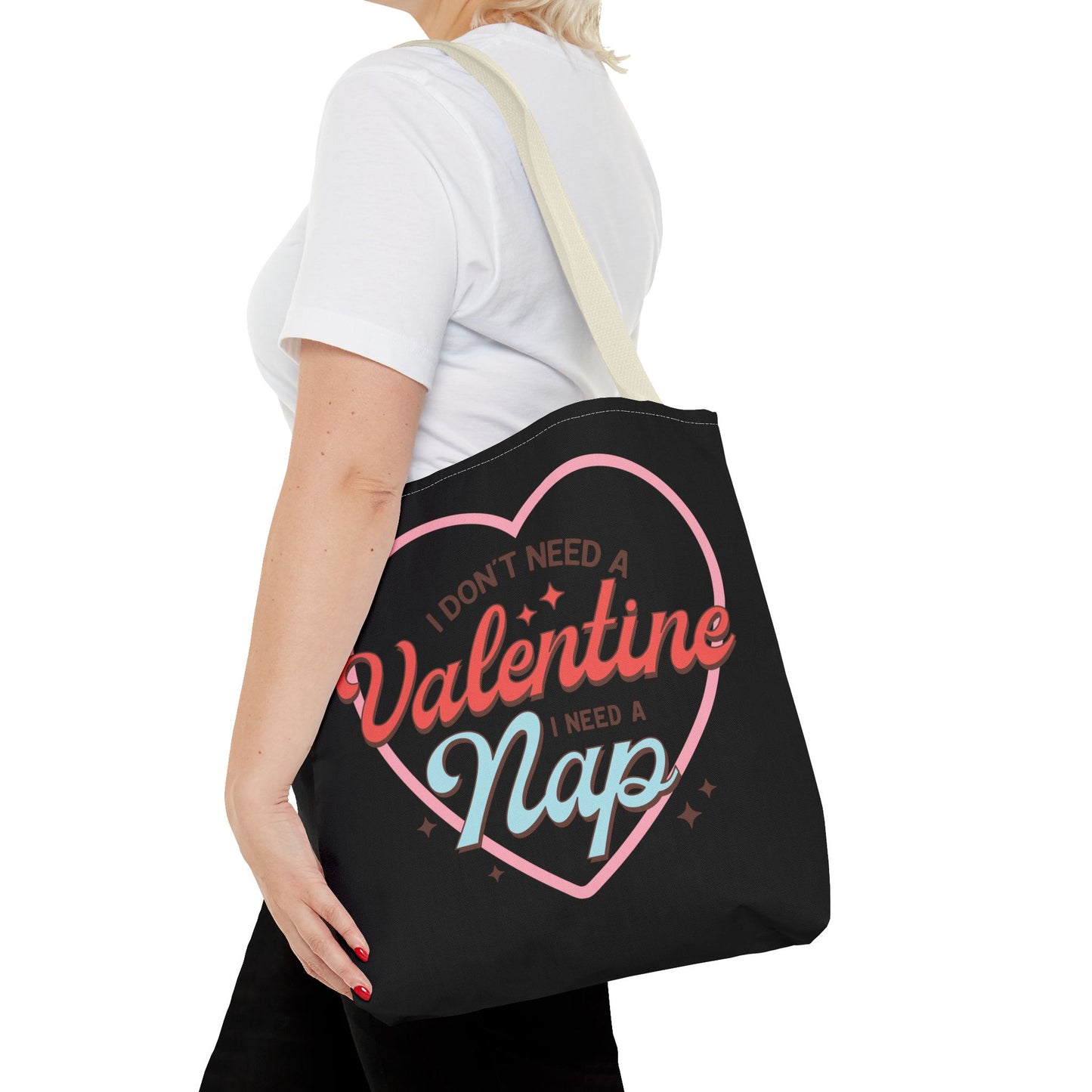 Valentine's - Tote Bag (AOP) - Valentine Nap