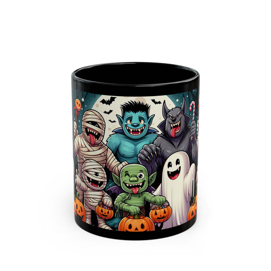 Halloween - Black Mug (11oz, 15oz) - Killer Friends