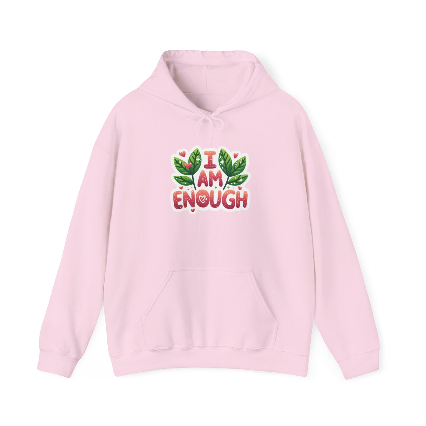 Unisex Heavy Blend™ Hooded Sweatshirt - I AM ENOUGH -