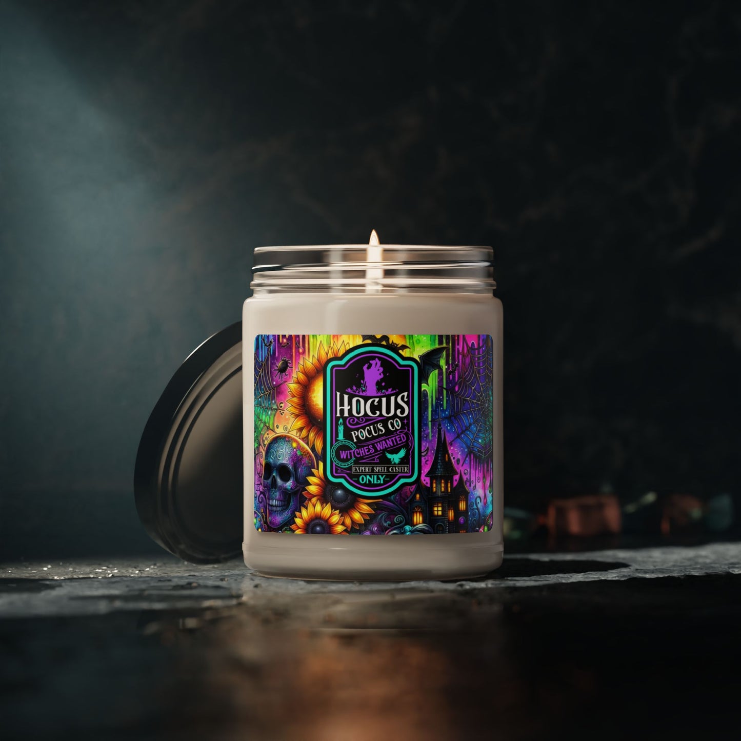 Halloween - Scented Soy Candle, 9oz - Hocus Pocus