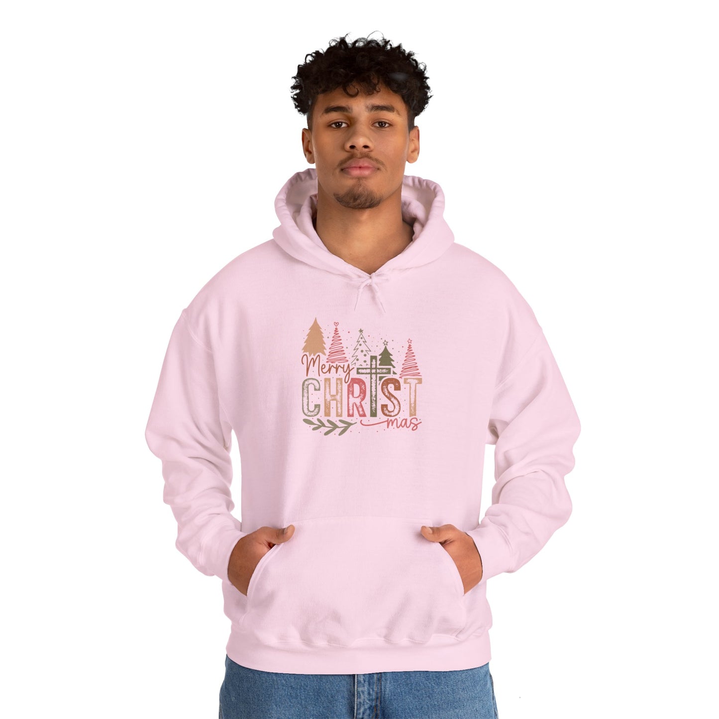 Christmas - Unisex Heavy Blend™ Hooded Sweatshirt - merry Christ mas