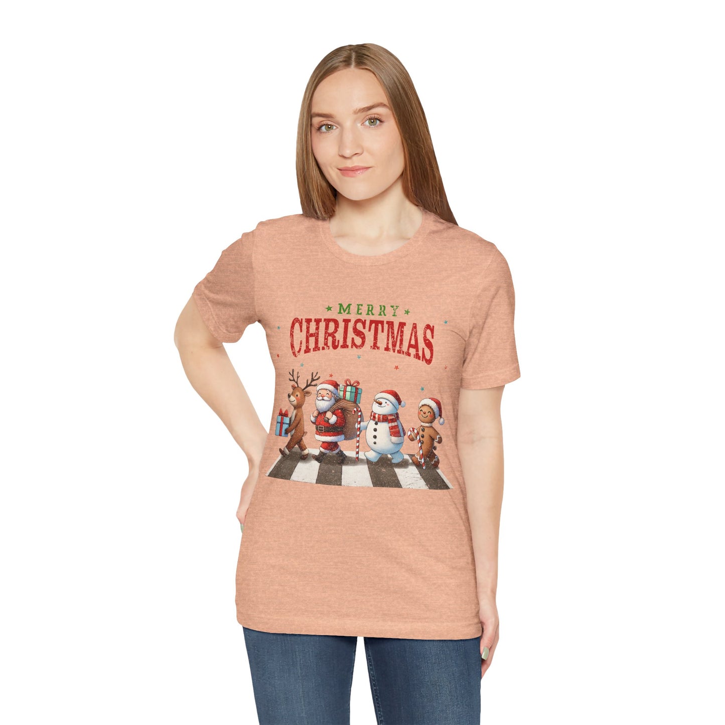 Christmas - Unisex Jersey Short Sleeve Tee - Santa Team