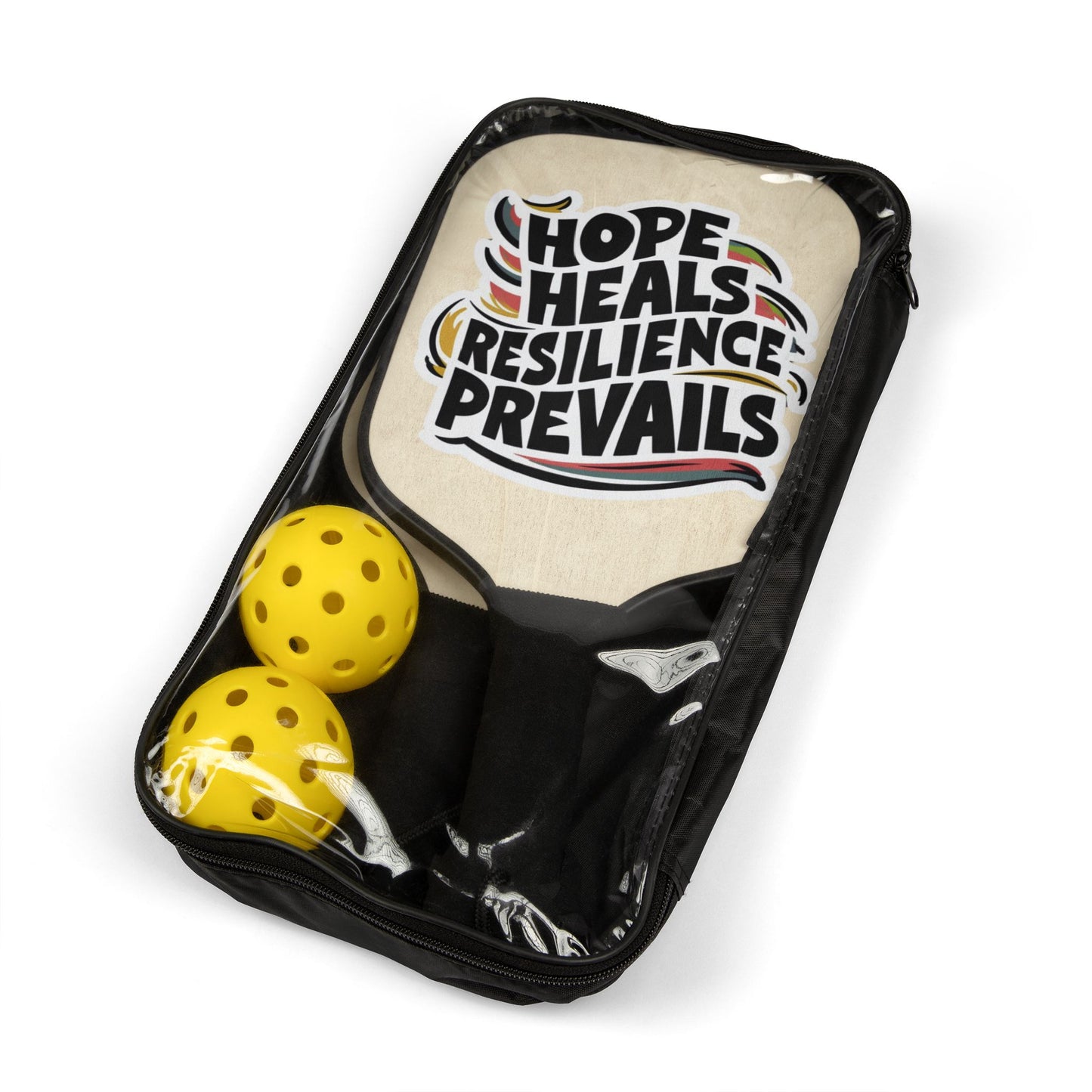 Pickleball Kit - Hope Heals Resilience Prevails