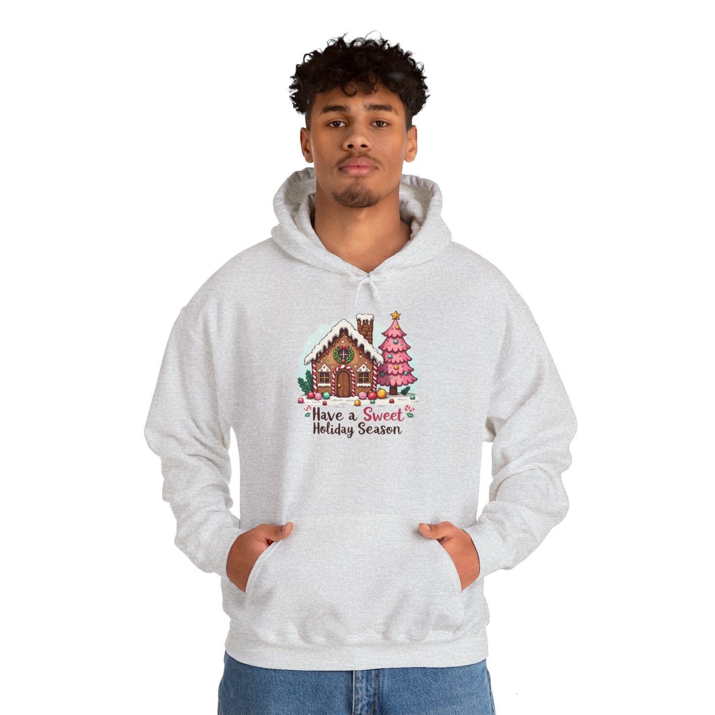 Christmas - Unisex Heavy Blend™ Hooded Sweatshirt - Have A Sweet Holiday Season