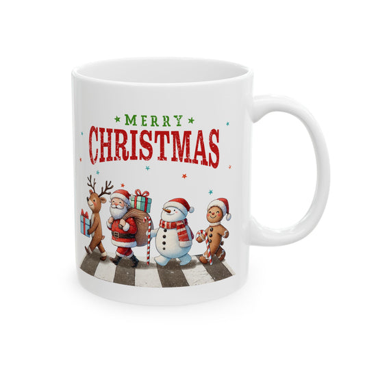 Christmas - Ceramic Mug, (11oz, 15oz) - Santa Team