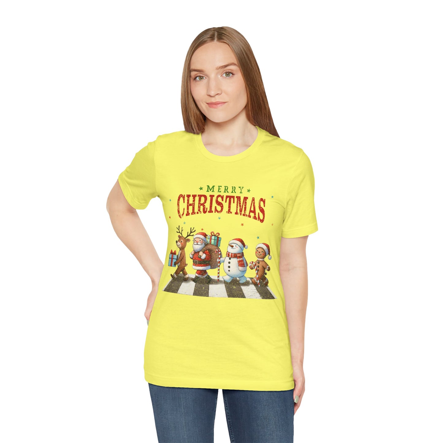 Christmas - Unisex Jersey Short Sleeve Tee - Santa Team