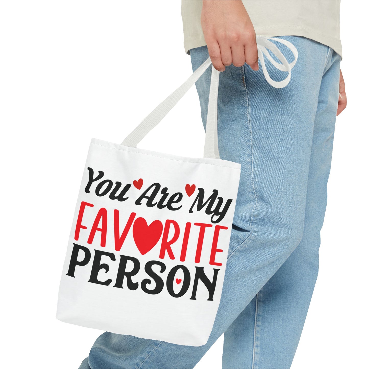 Valentine's - Tote Bag (AOP) - You Are My Favorite Person