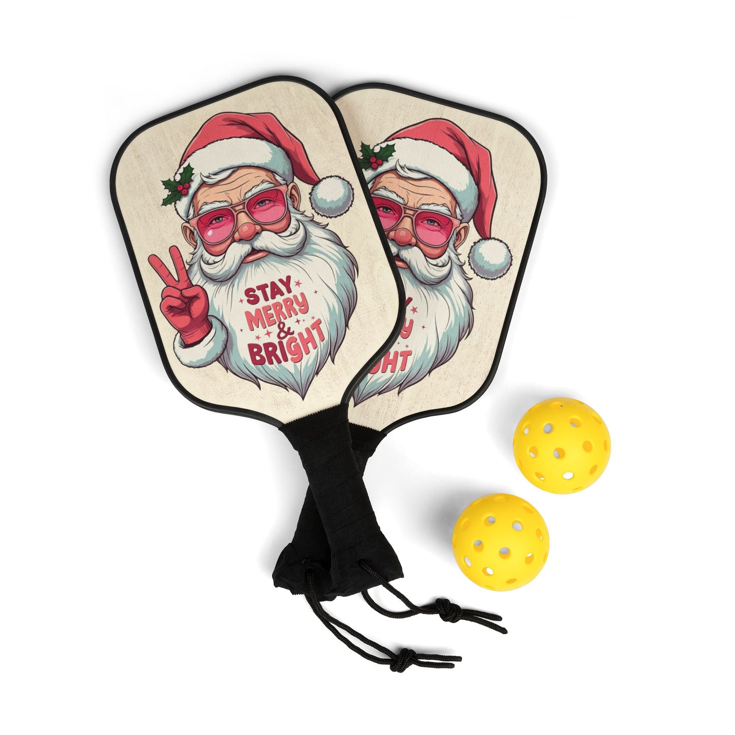 Christmas - Pickleball Kit - Stay Merry & Bright