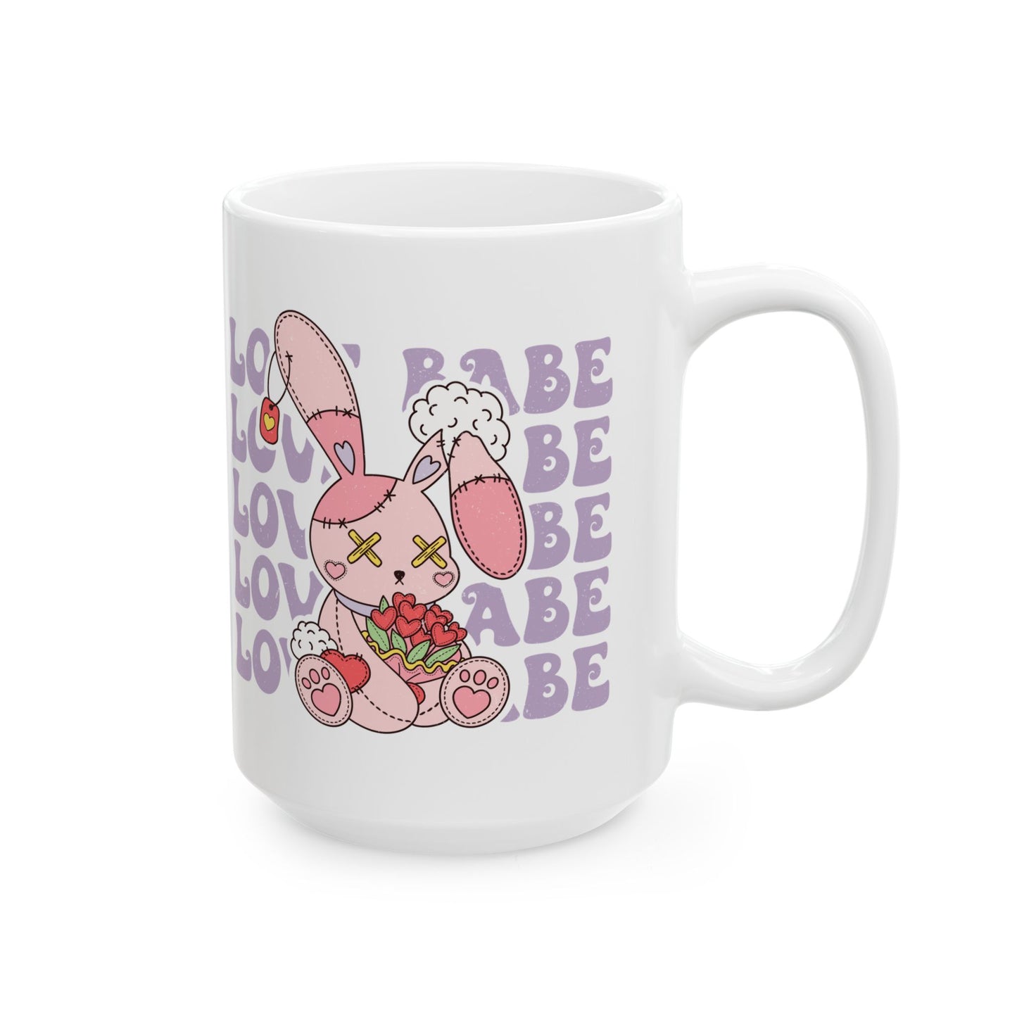 Valentine's - Ceramic Mug, (11oz, 15oz) - Love Babe