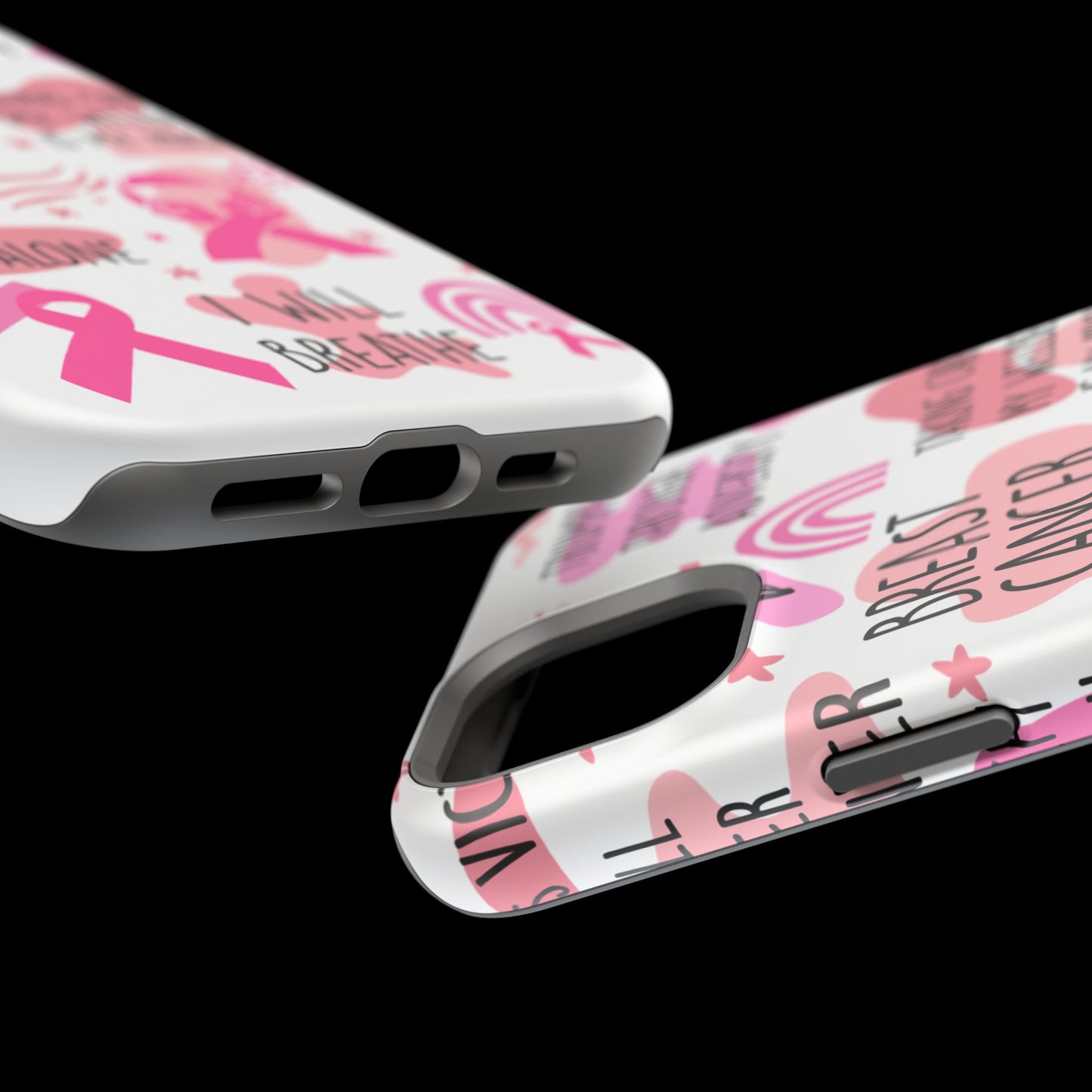 Magnetic Tough Cases - Breast Cancer Warrior