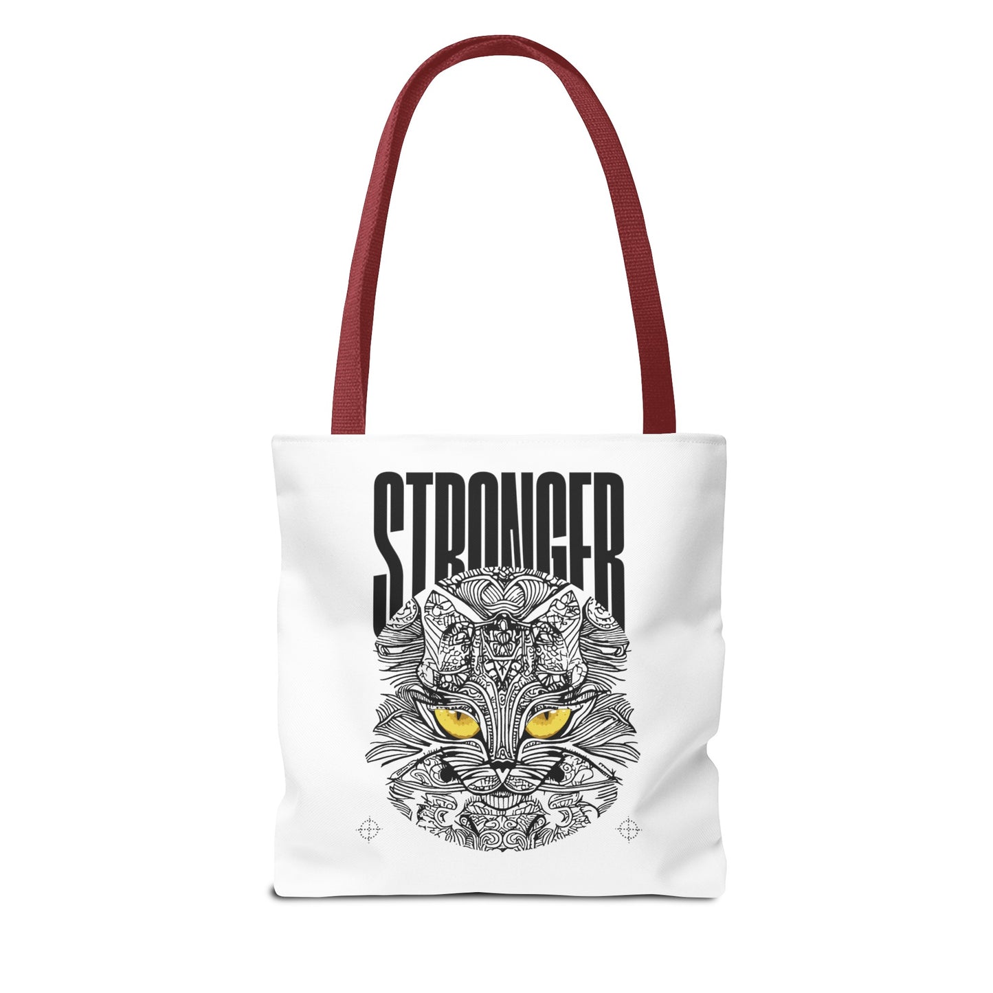 Tote Bag (AOP) - Stronger - White