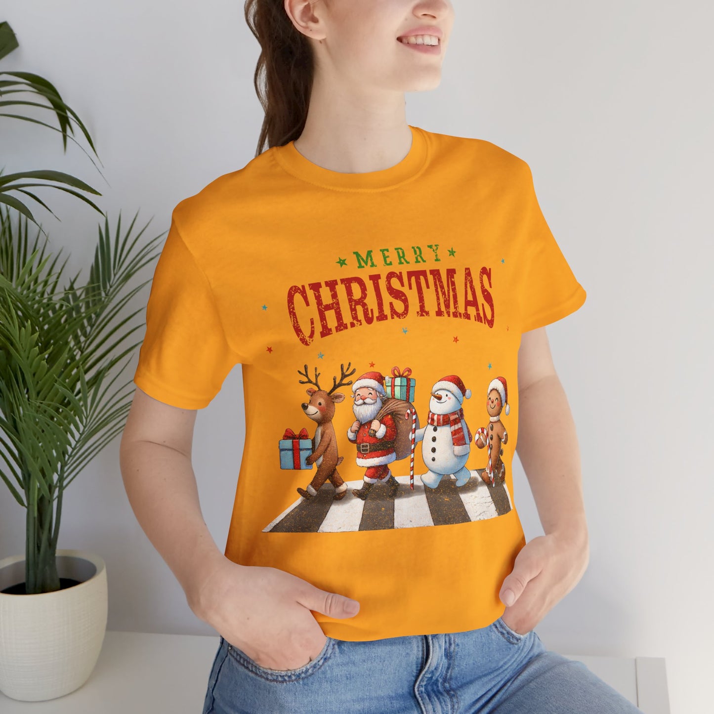 Christmas - Unisex Jersey Short Sleeve Tee - Santa Team