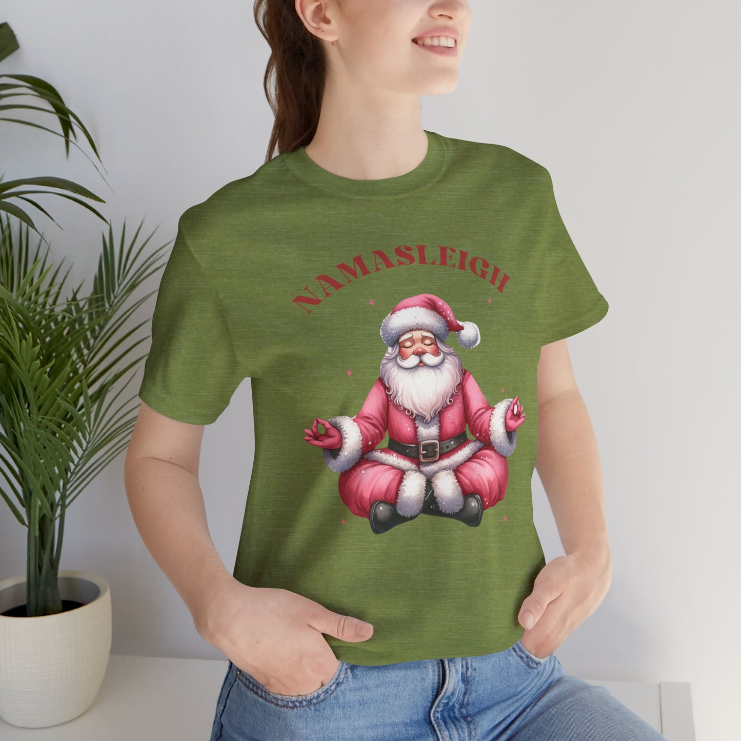 Christmas - Unisex Jersey Short Sleeve Tee - Namasleigh