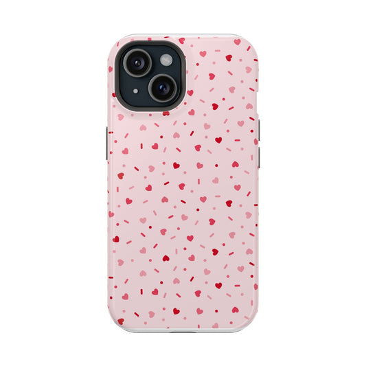 Valentine's - Magnetic Tough Cases - Sprinkle Light Pink