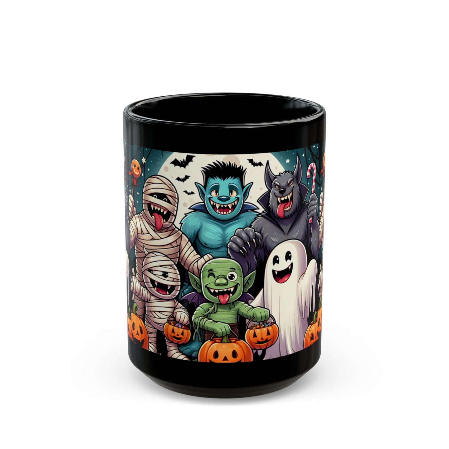 Halloween - Black Mug (11oz, 15oz) - Killer Friends