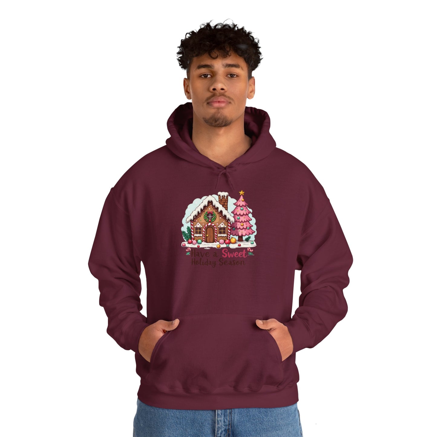 Christmas - Unisex Heavy Blend™ Hooded Sweatshirt - Have A Sweet Holiday Season