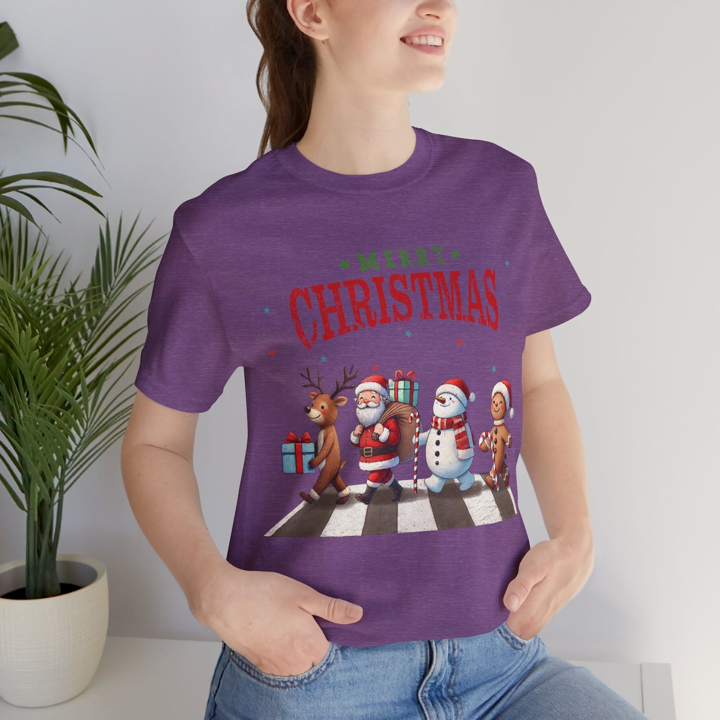 Christmas - Unisex Jersey Short Sleeve Tee - Santa Team