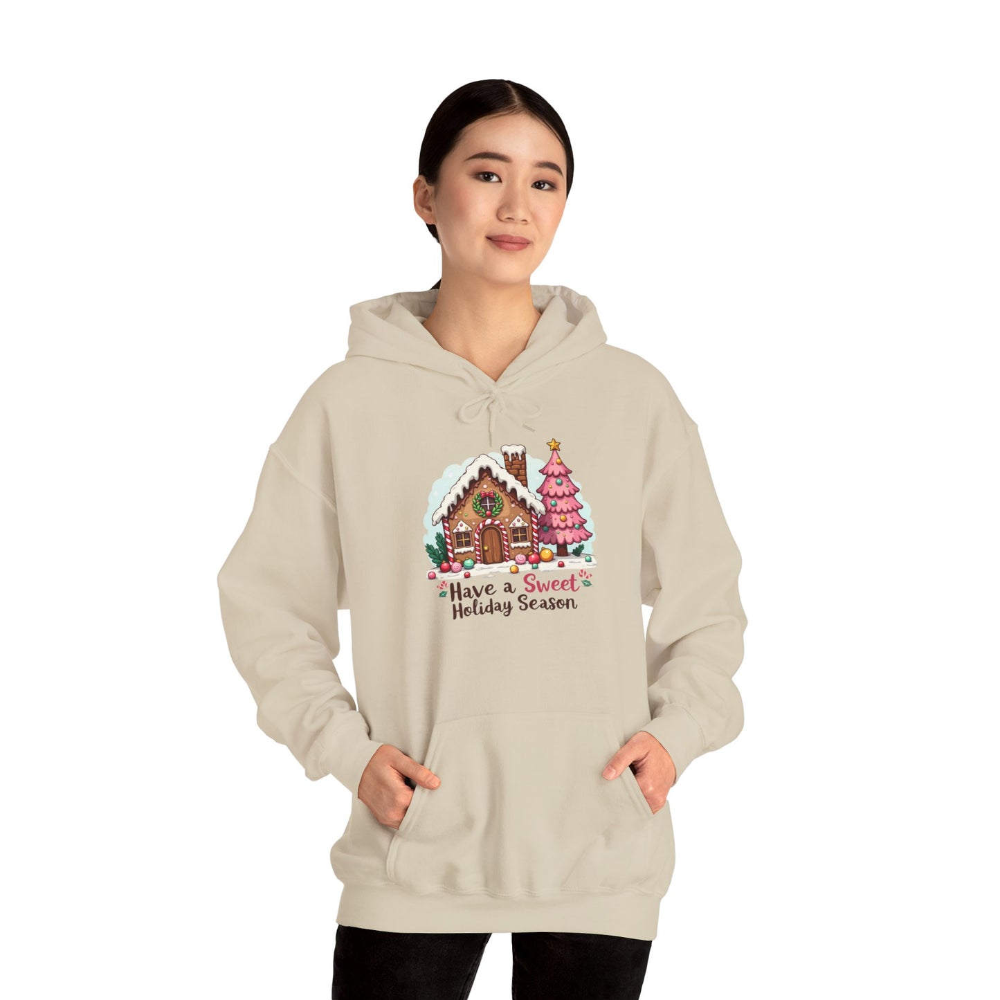 Christmas - Unisex Heavy Blend™ Hooded Sweatshirt - Have A Sweet Holiday Season