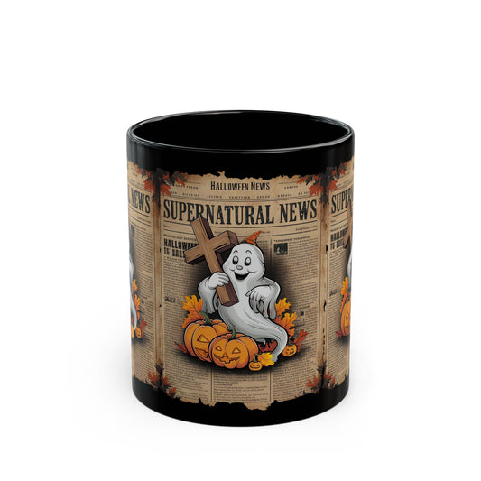 Halloween - Black Mug (11oz, 15oz) - Super Natural News