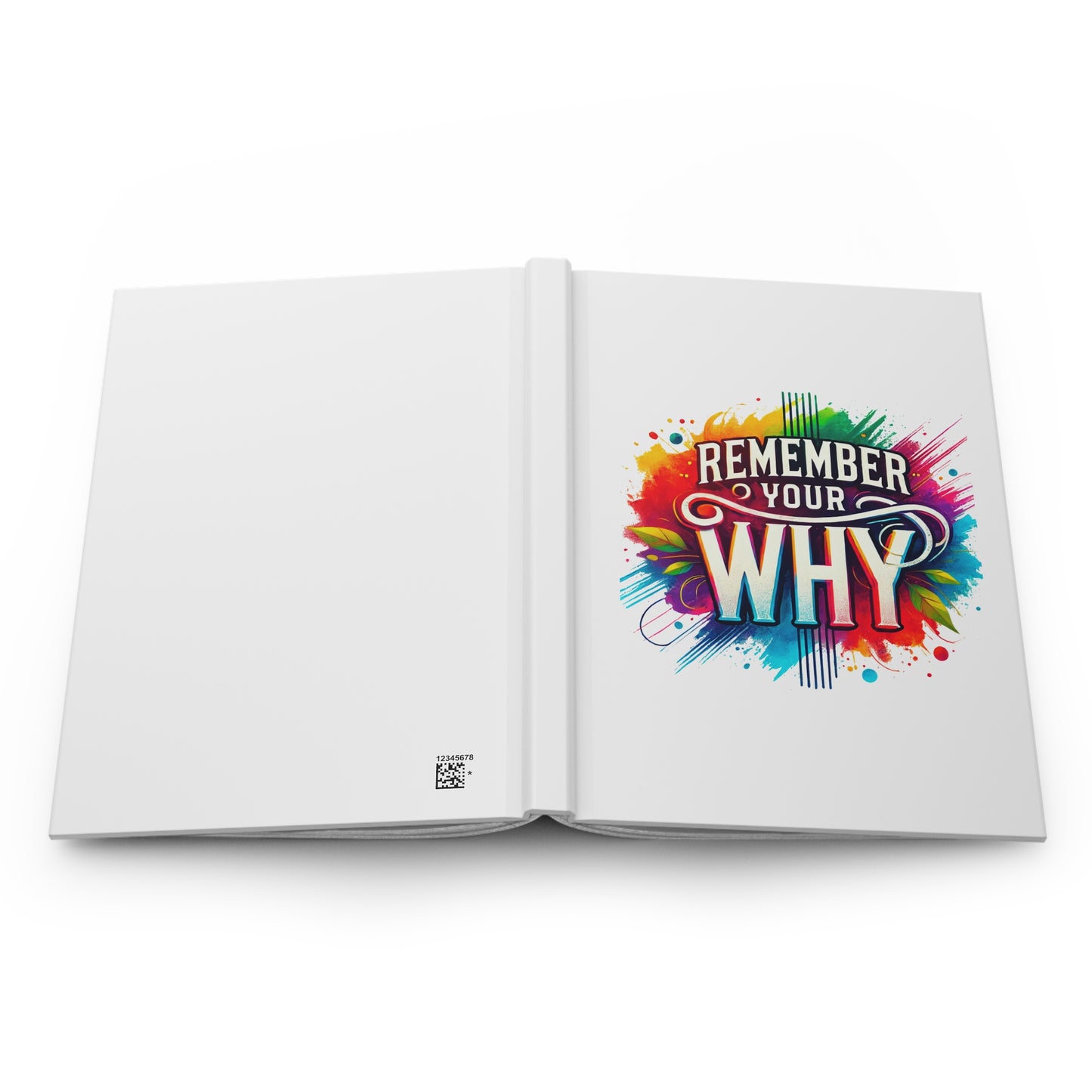 Hardcover Journal Matte - Remember Your Why - White