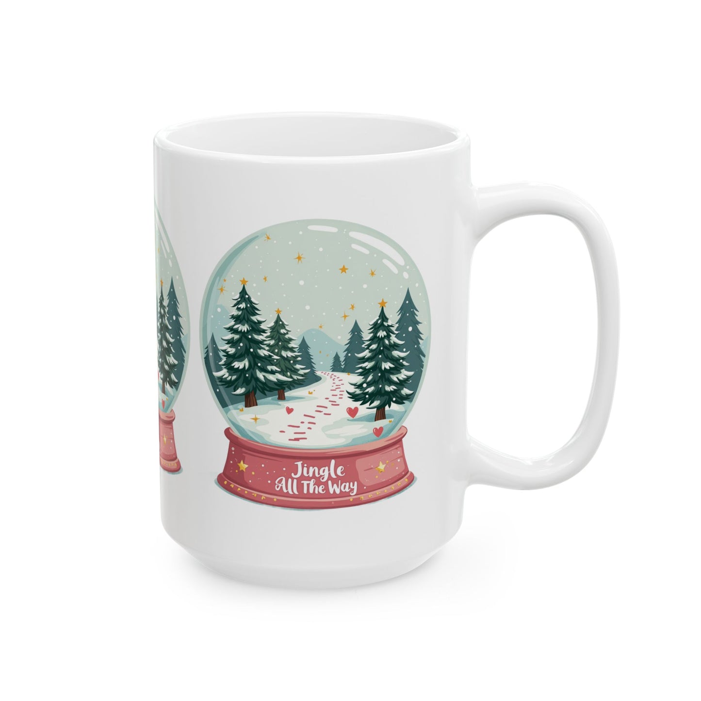 Christmas - Ceramic Mug, (11oz, 15oz) -  Jingle All The Way