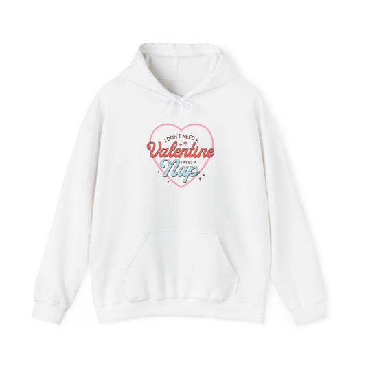 Valentine's - Unisex Heavy Blend™ Hooded Sweatshirt - Valentine Nap