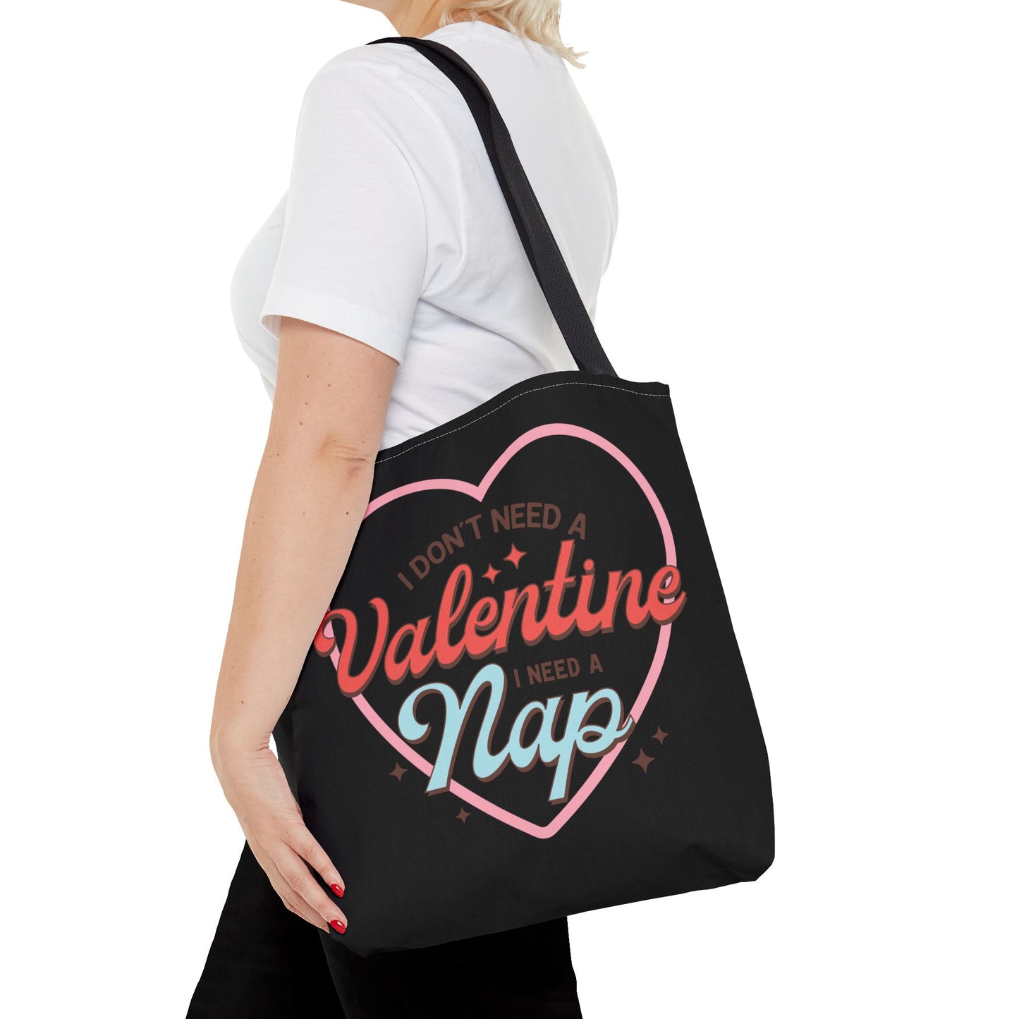 Valentine's - Tote Bag (AOP) - Valentine Nap