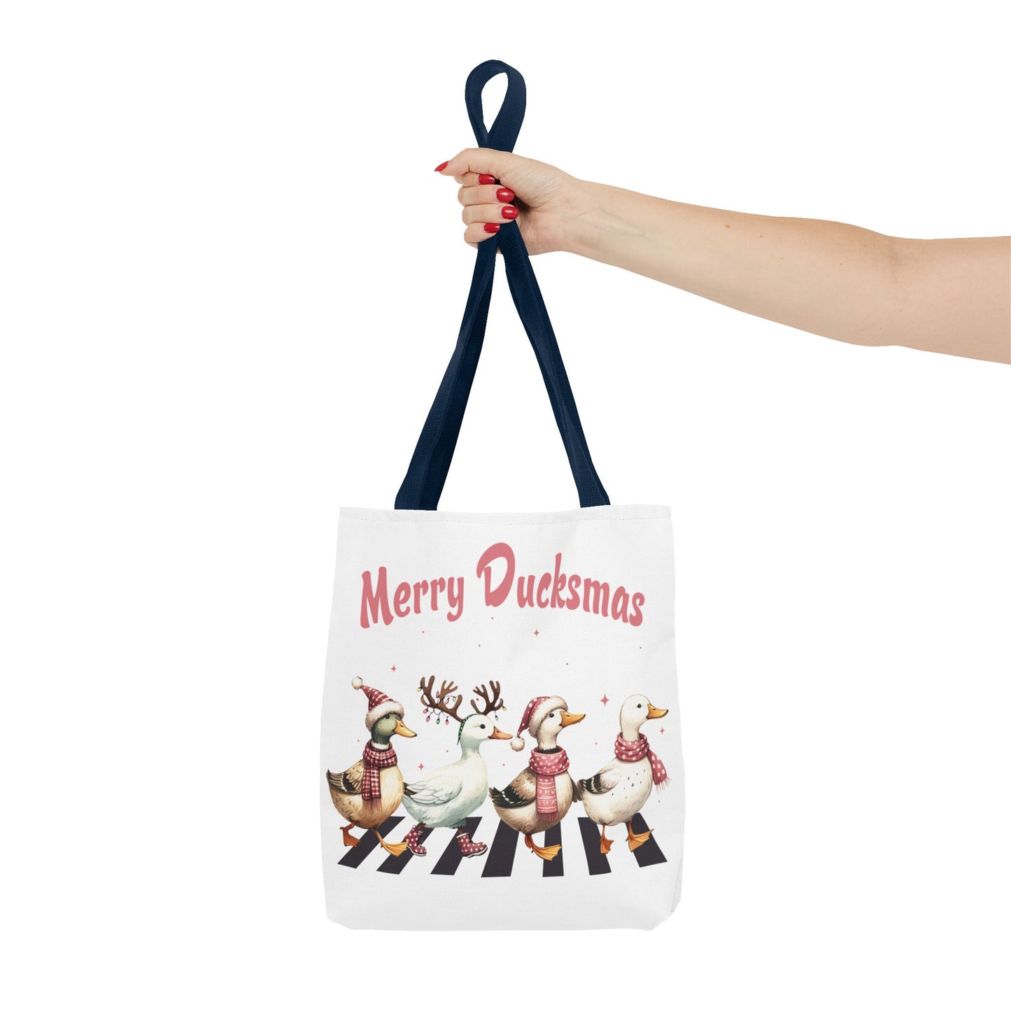 Christmas - Tote Bag (AOP) - Merry Ducksmas