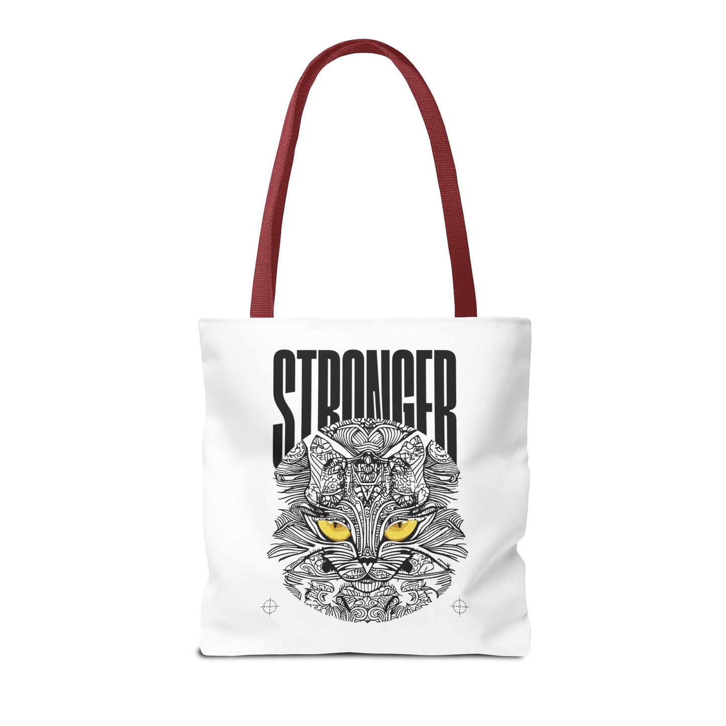 Tote Bag (AOP) - Stronger - White