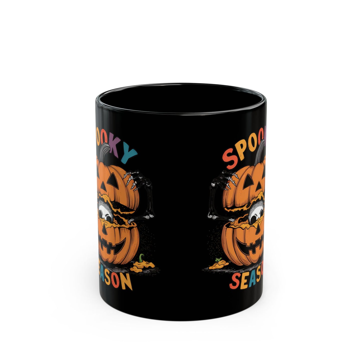 Halloween - Black Mug (11oz, 15oz) - Spooky Season 2