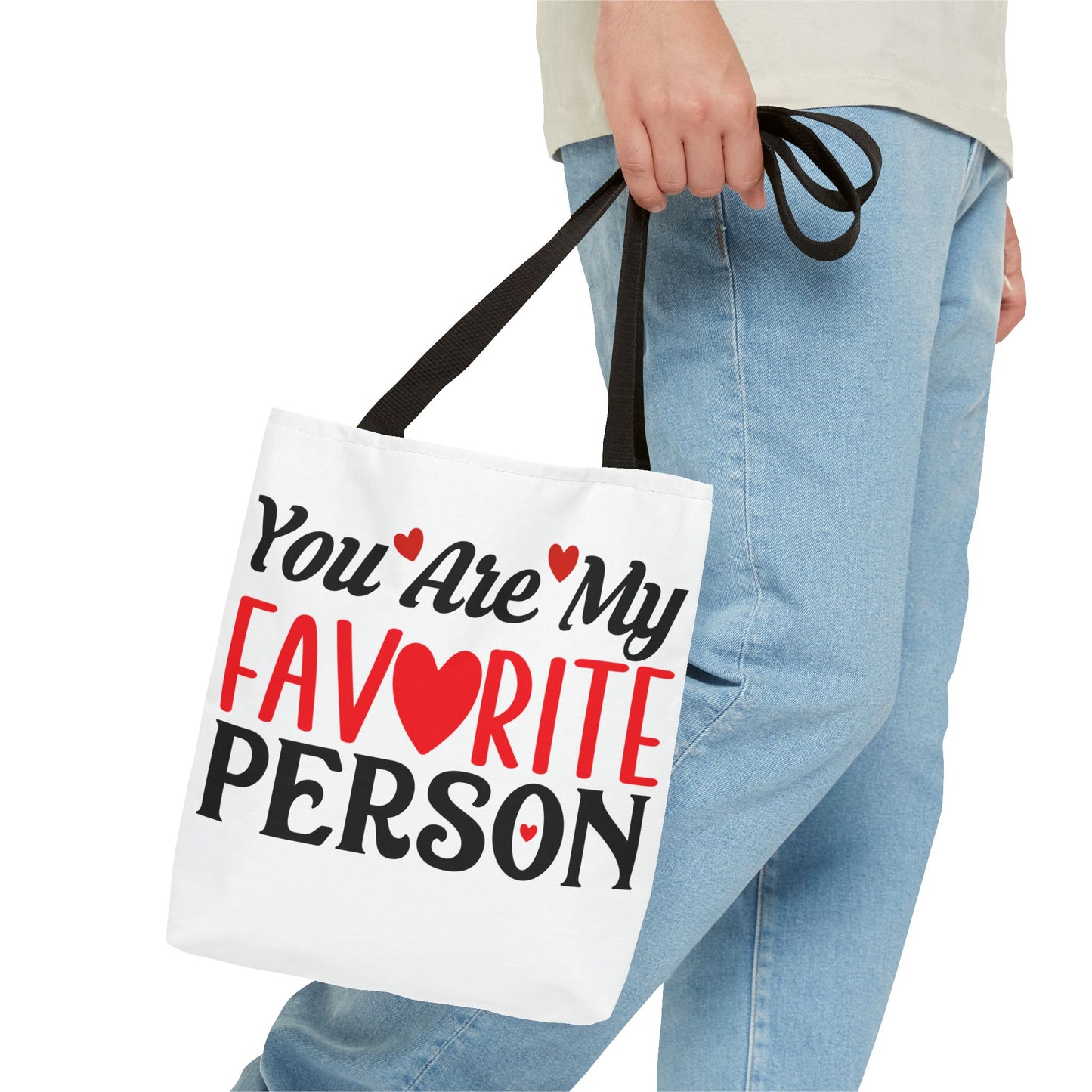 Valentine's - Tote Bag (AOP) - You Are My Favorite Person