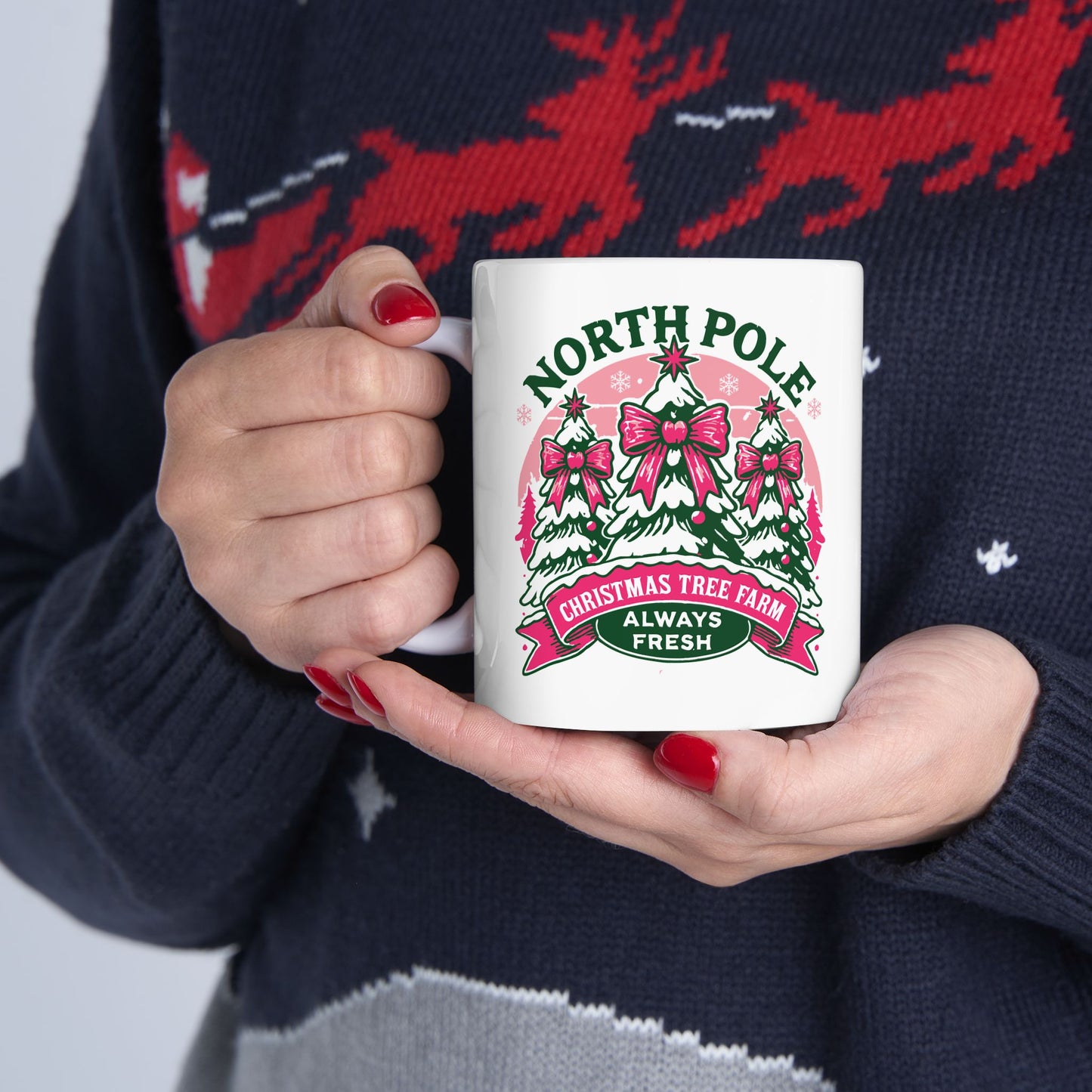 Copy of Christmas - Ceramic Mug, (11oz, 15oz) -  North Pole