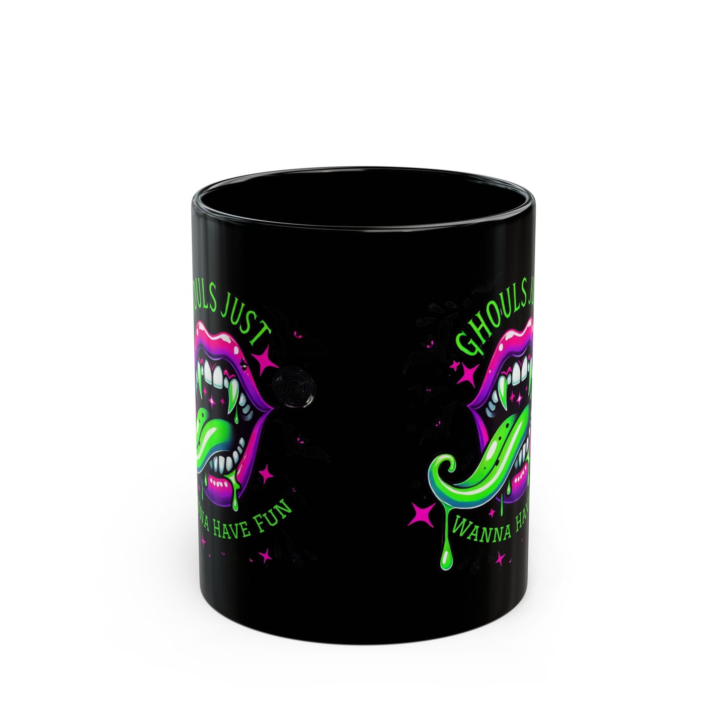 Halloween - Black Mug (11oz, 15oz) - Ghouls Just Wanna Have Fun