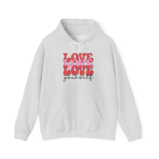 Valentine's - Unisex Heavy Blend™ Hooded Sweatshirt - Love Yourself