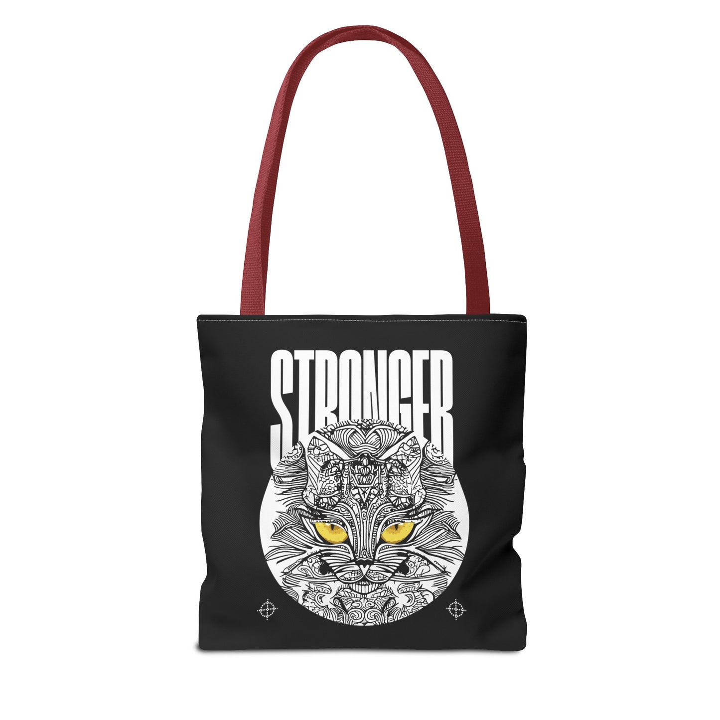 Tote Bag (AOP) - Stronger - Black