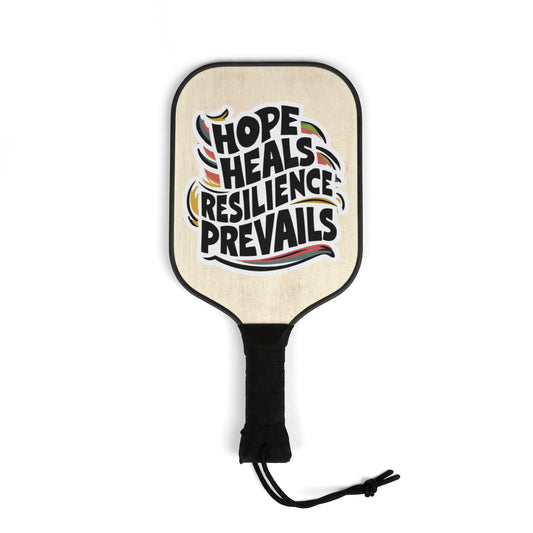 Pickleball Kit - Hope Heals Resilience Prevails