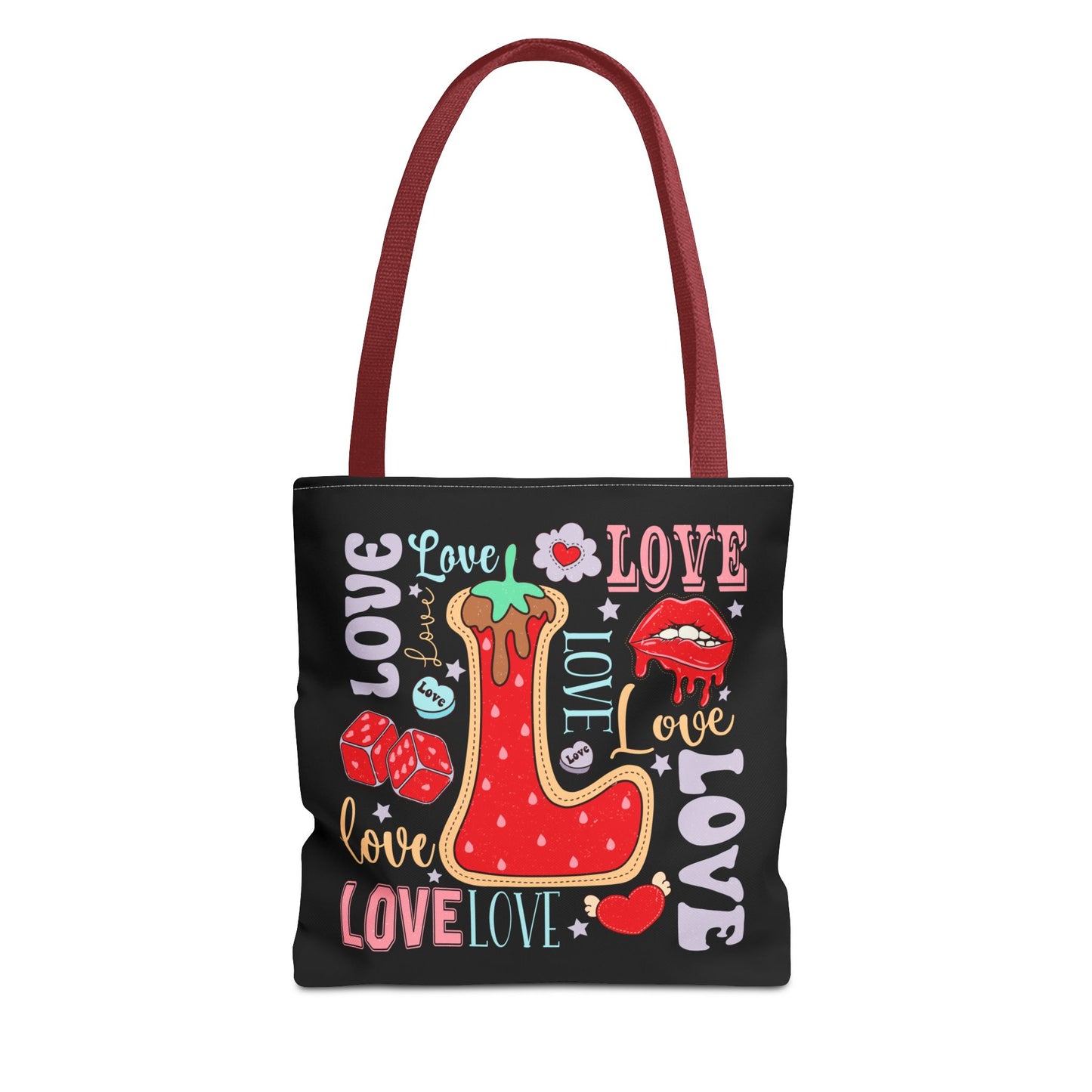 Valentine's - Tote Bag (AOP) - Love Design