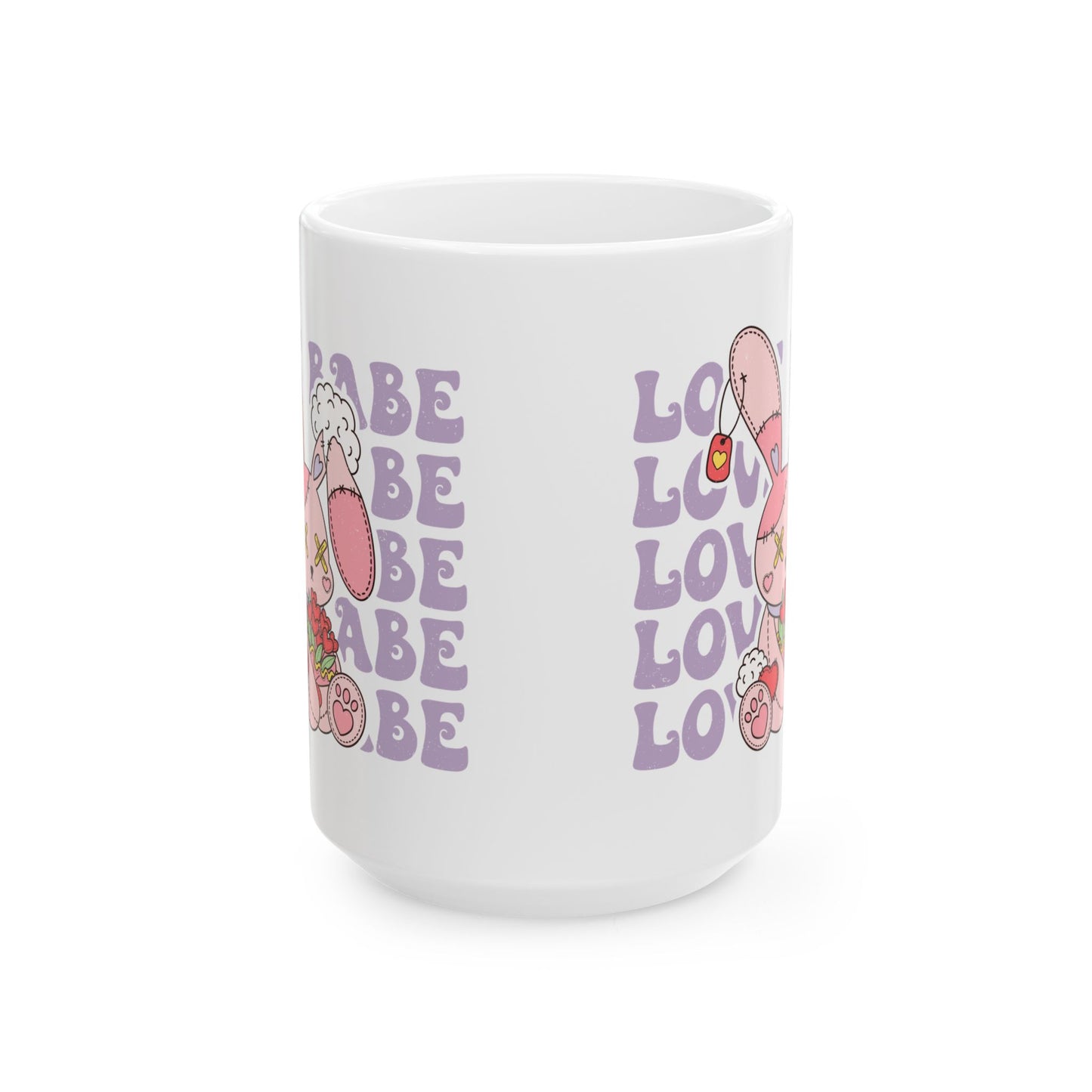 Valentine's - Ceramic Mug, (11oz, 15oz) - Love Babe