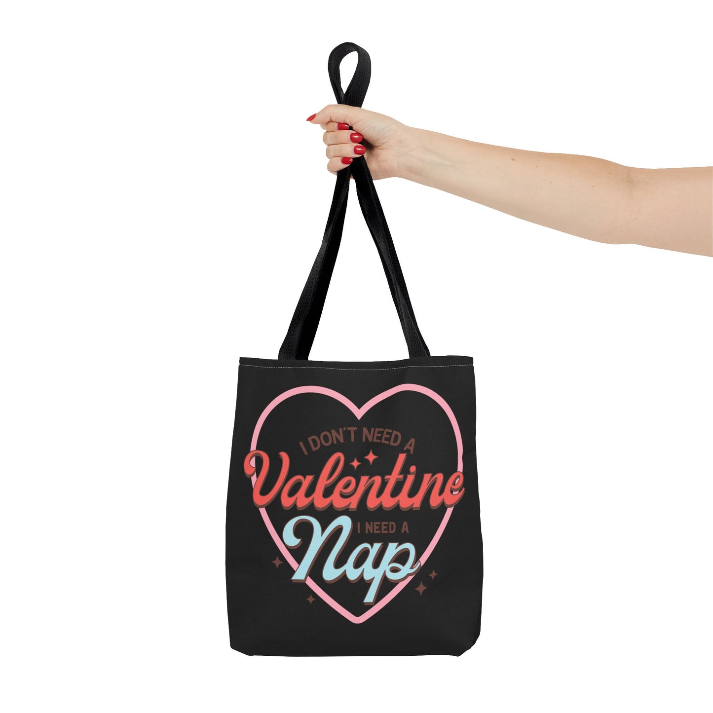 Valentine's - Tote Bag (AOP) - Valentine Nap