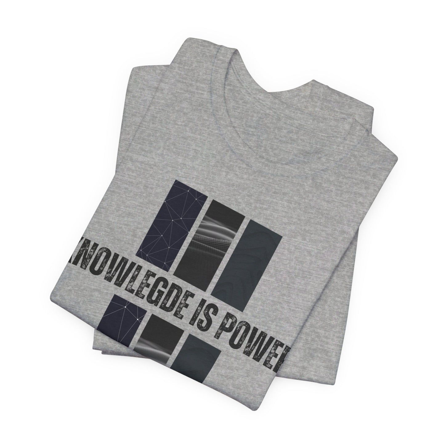 Unisex Jersey Short Sleeve Tee - Knowledge Is Power