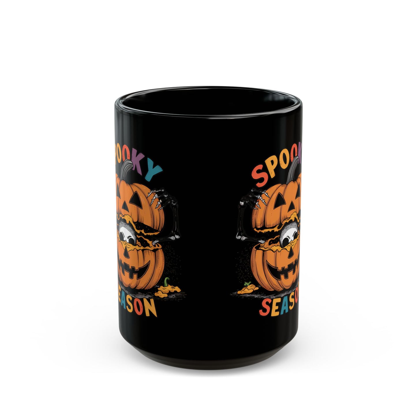 Halloween - Black Mug (11oz, 15oz) - Spooky Season 2