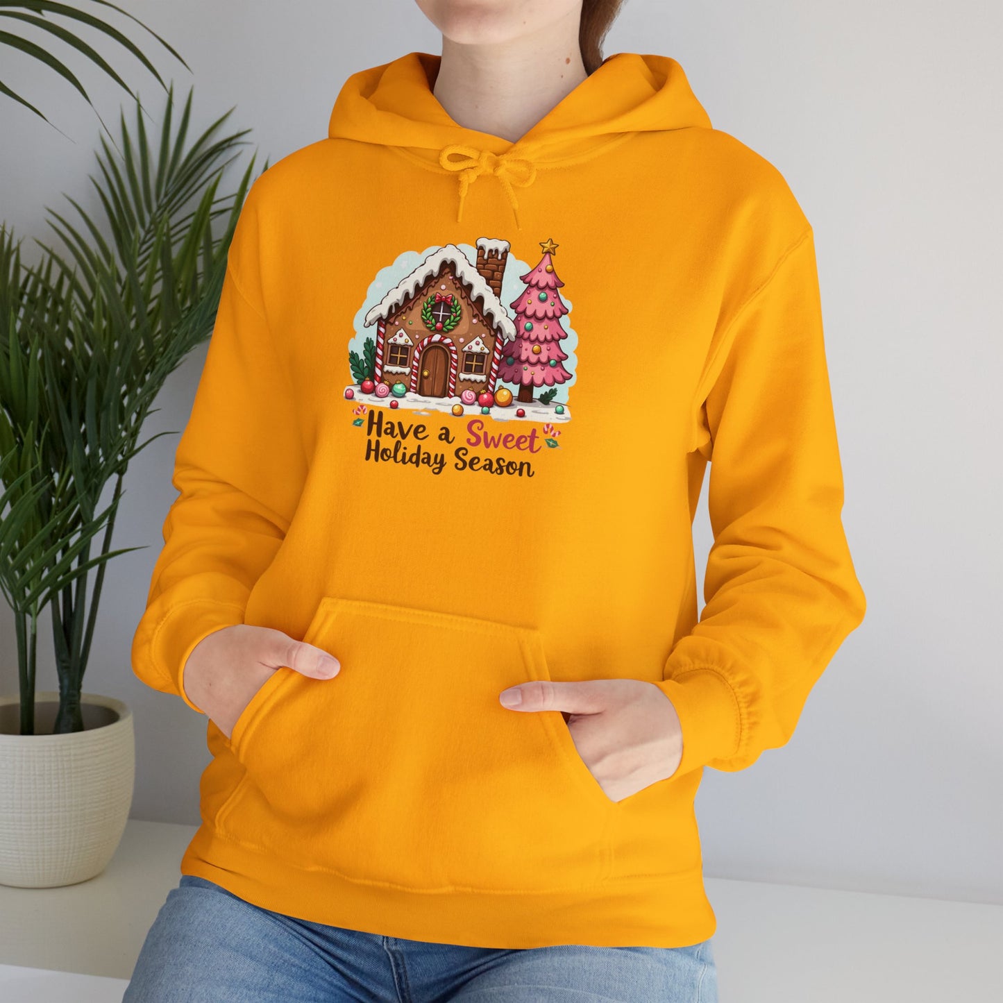 Christmas - Unisex Heavy Blend™ Hooded Sweatshirt - Have A Sweet Holiday Season