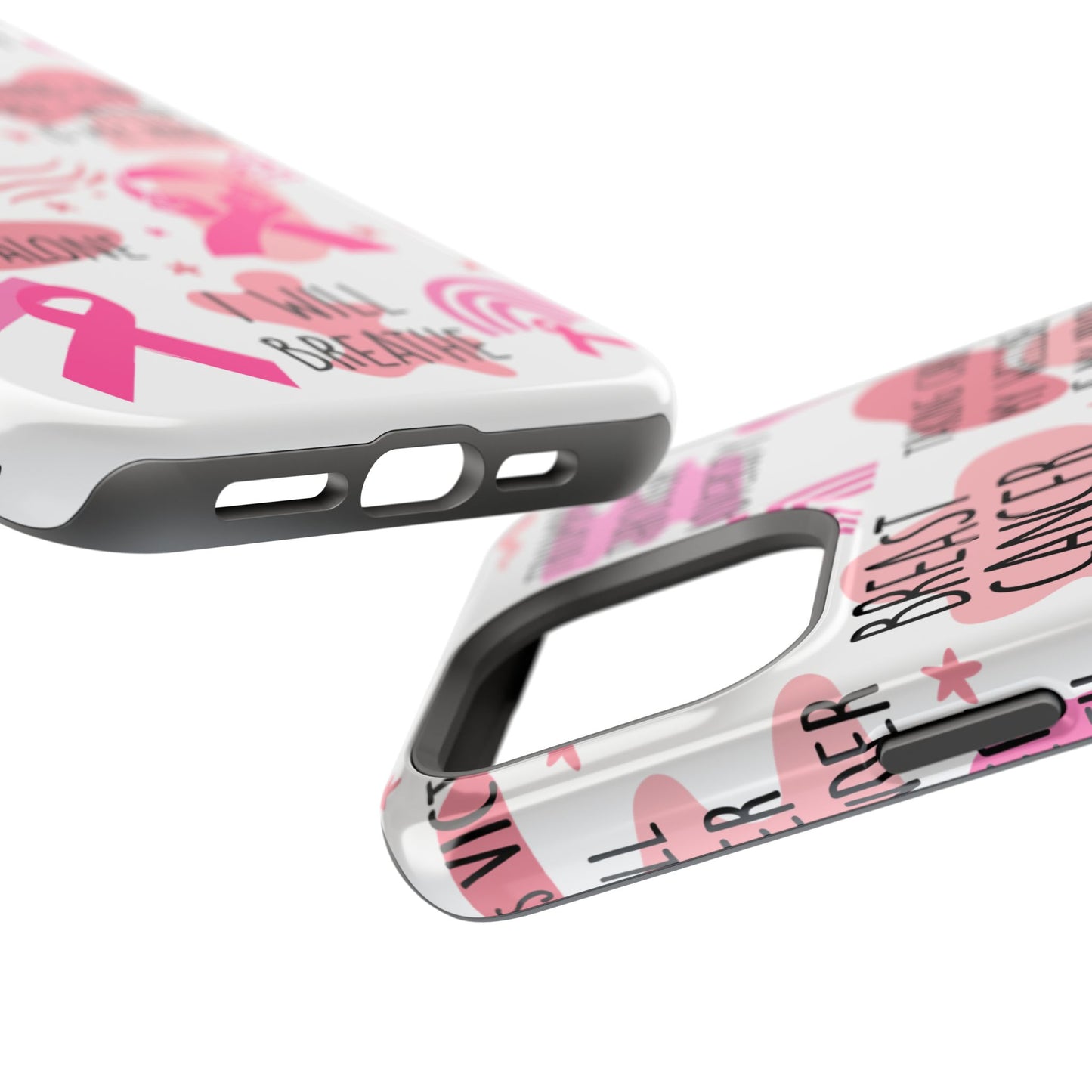 Magnetic Tough Cases - Breast Cancer Warrior