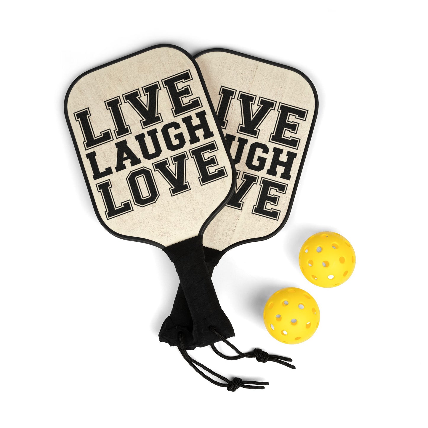 Pickleball Kit - Live Laugh Love