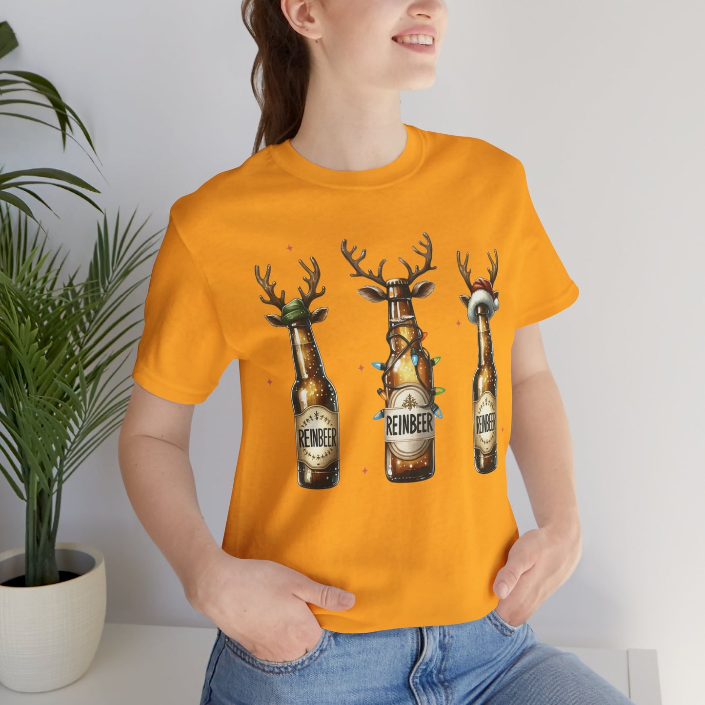 Christmas - Unisex Jersey Short Sleeve Tee - ReinBeer