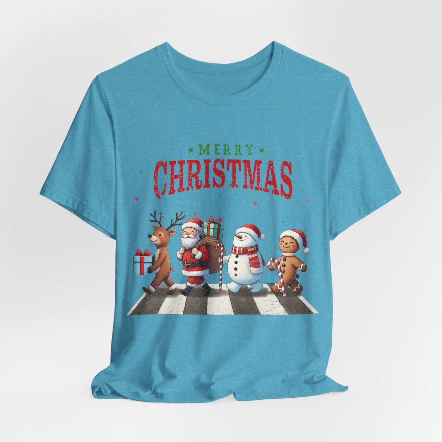 Christmas - Unisex Jersey Short Sleeve Tee - Santa Team